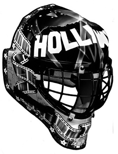 Hollywood NHL goalie mask